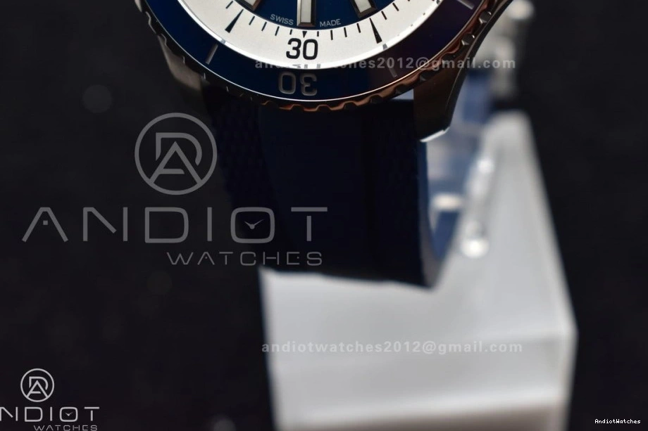Edition Rubber 1:1 A on 42 SuperOcean Best SS Strap BLSF Dial 1168 Automatic Blue Contemporary Blue 1210